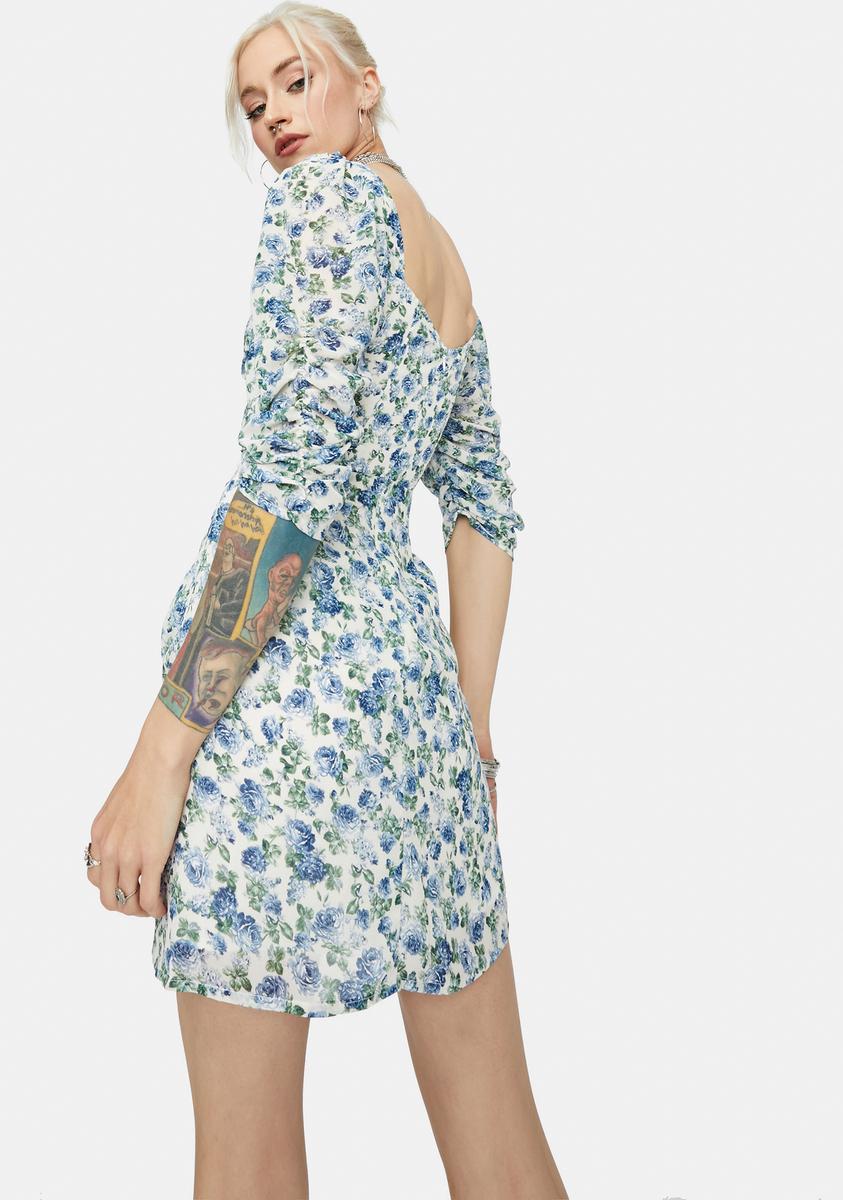 Angels Like You Floral Mini Dress
