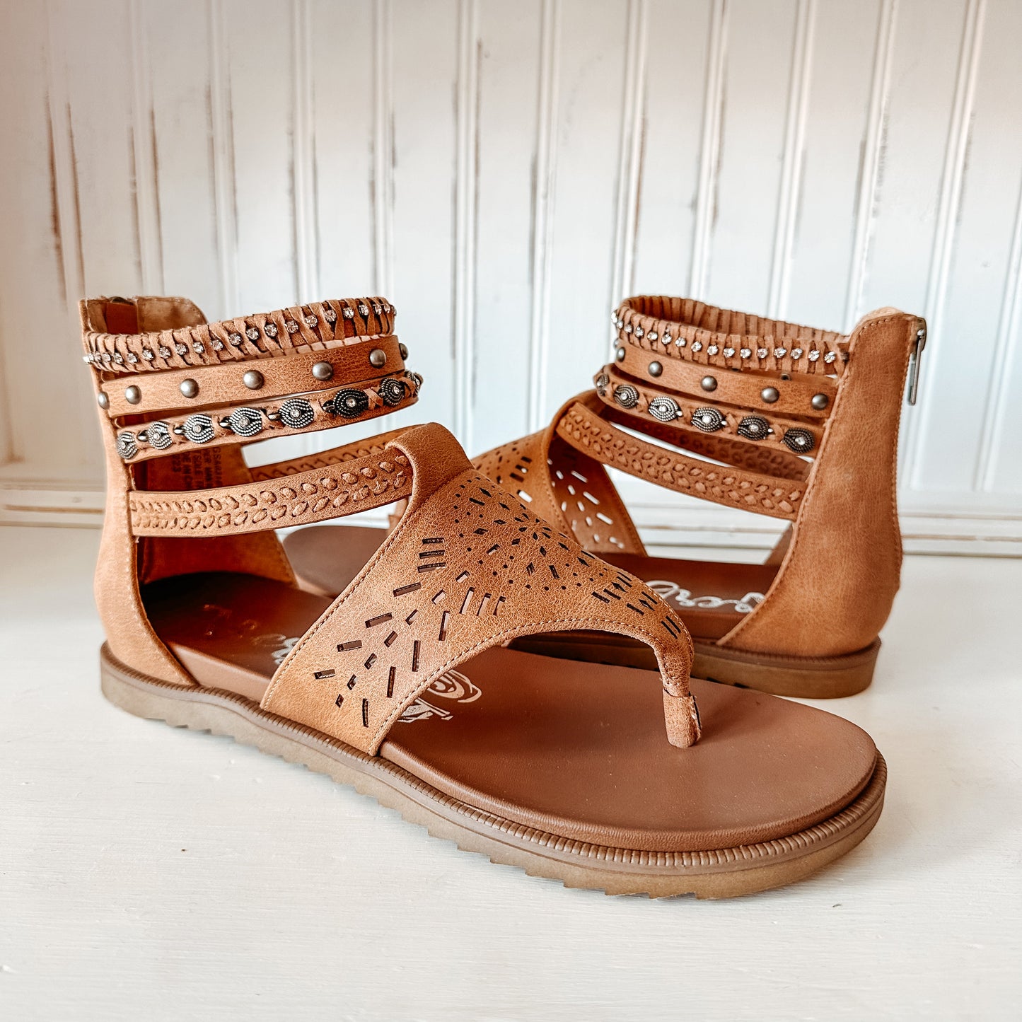 Mazey Sandal - Nude