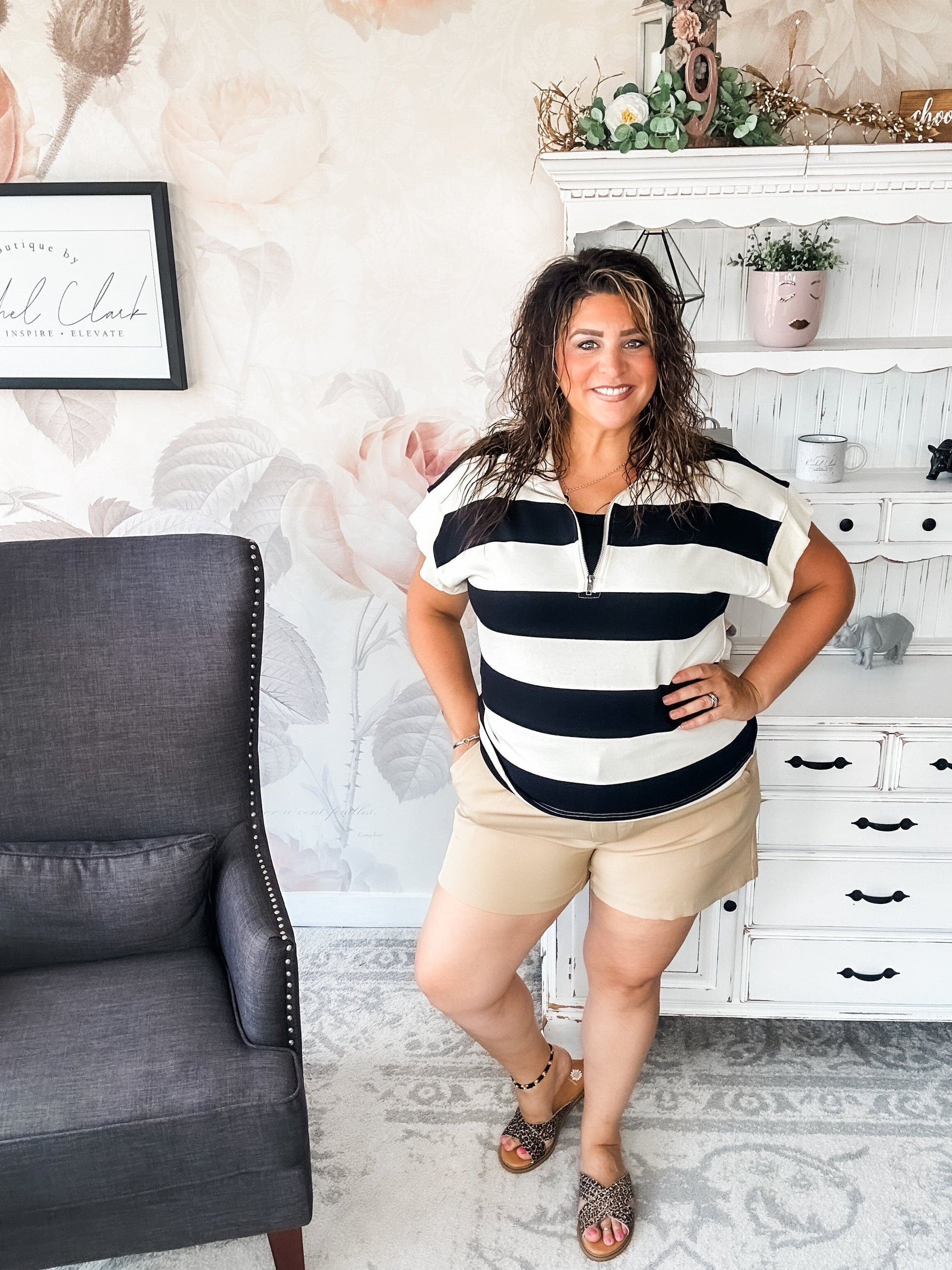 Hope Floats Quarter Zip Sweater