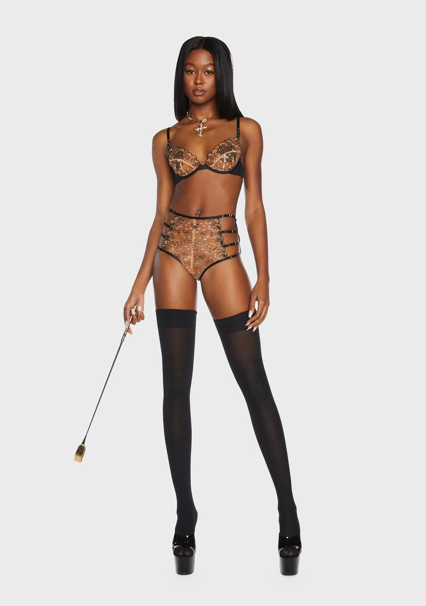 Anna Mystical Embroidered Brief