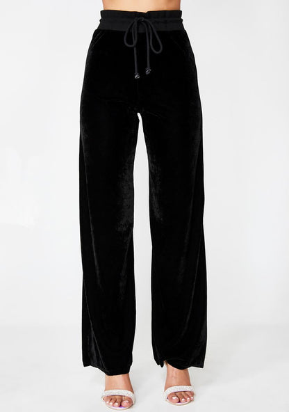 Angel Diamante Wide Leg Joggers