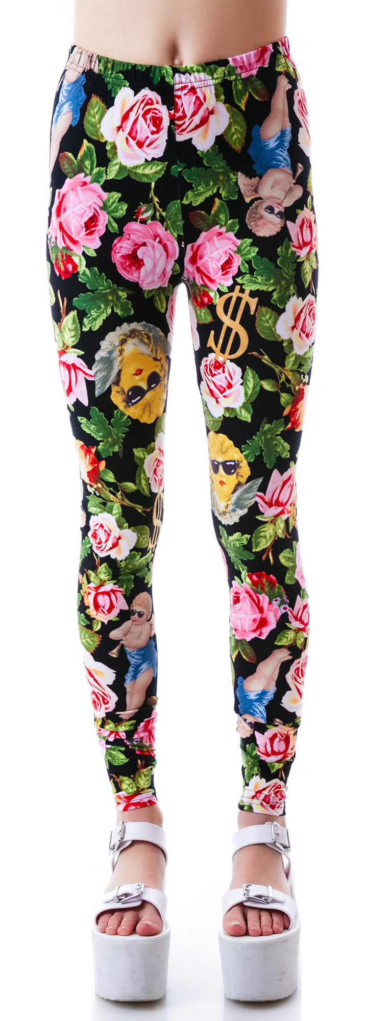 Angelic Rich Floral Leggings