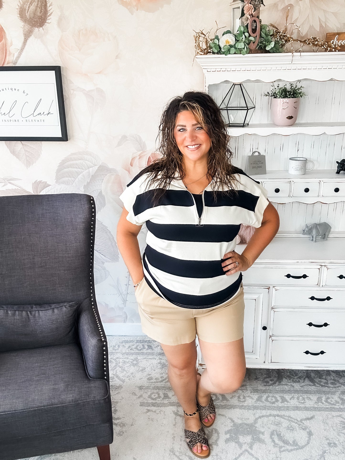 Hope Floats Quarter Zip Sweater