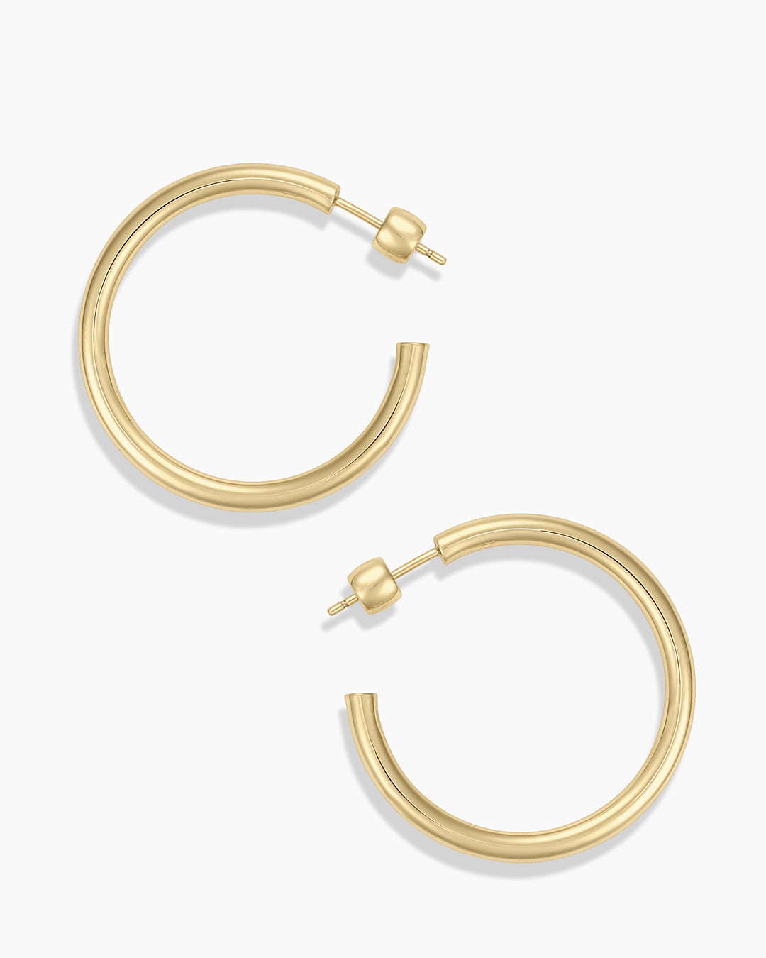 14K Gold Carter Hoops
