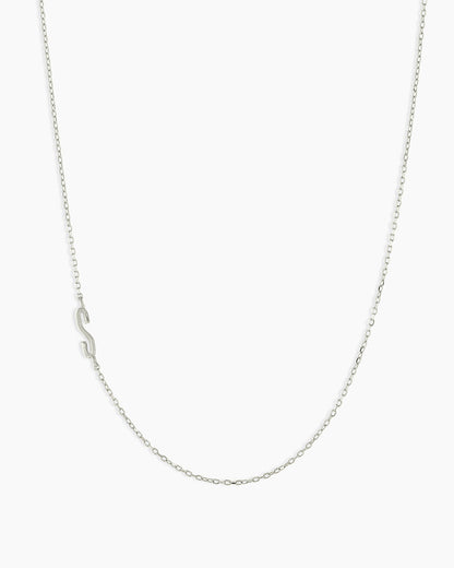 14K Gold Alphabet Necklace