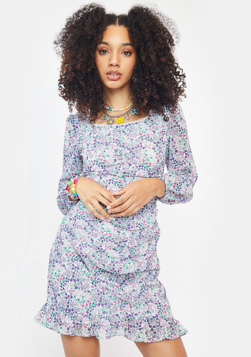 Angel Undeniably Me Floral Mini Dress