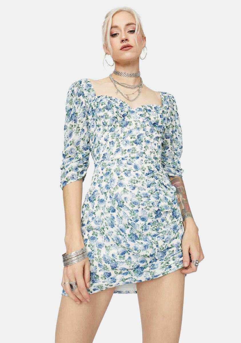 Angels Like You Floral Mini Dress