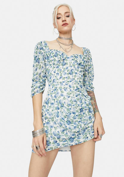 Angels Like You Floral Mini Dress