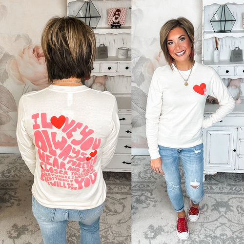 Love You Always Long Sleeve Graphic Tee