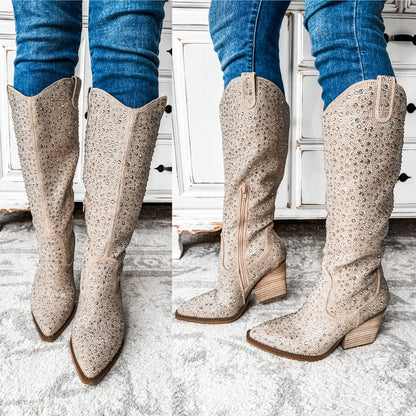 Kady Tall Boot - Taupe