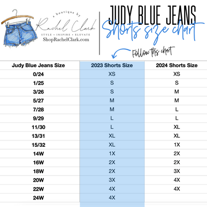 Judy Blue Release Hem Shorts