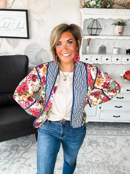 Make A Statement Quilted Jacket