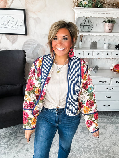 Make A Statement Quilted Jacket