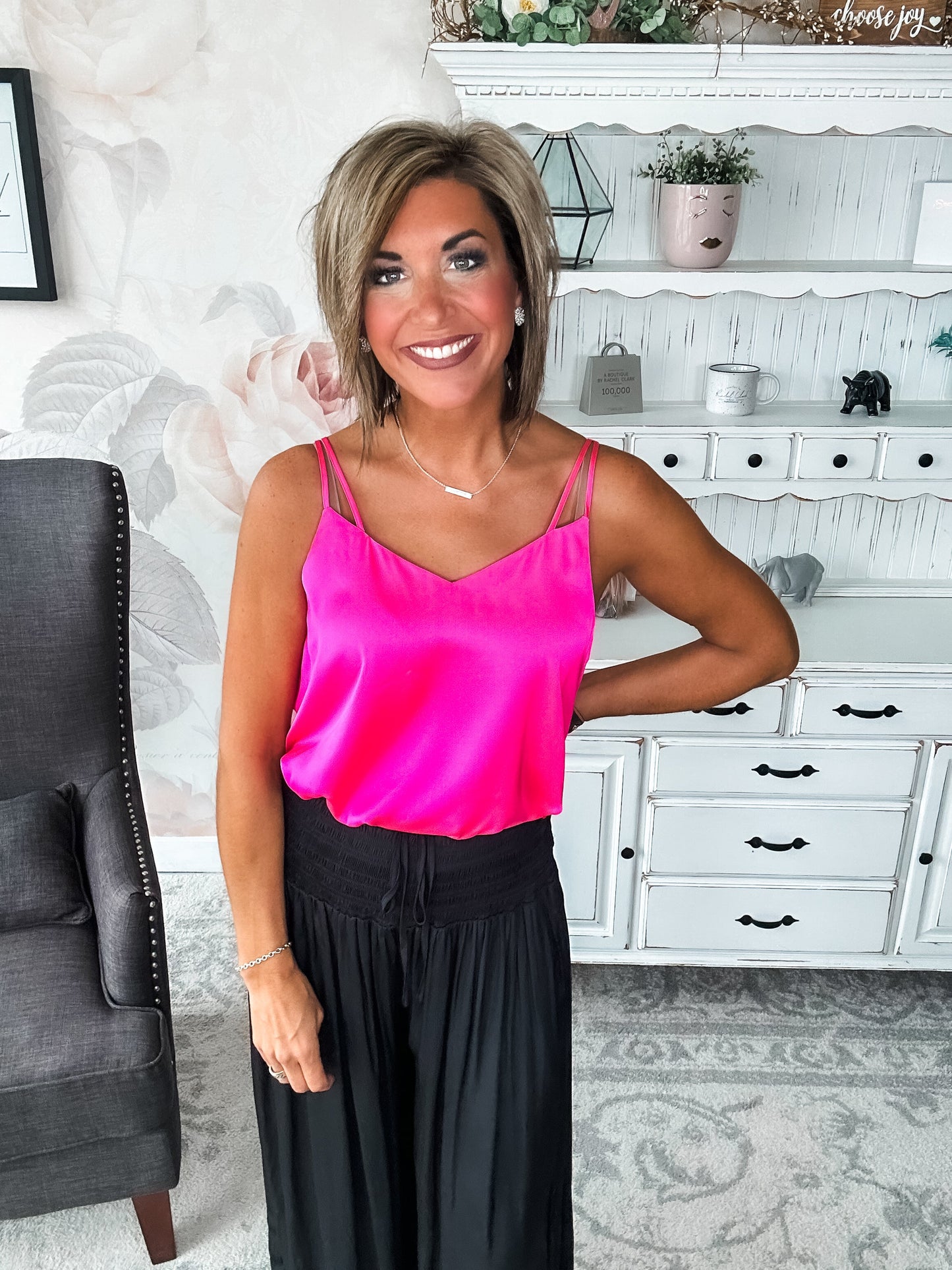 Neon Moon Double Strap Cami Tank