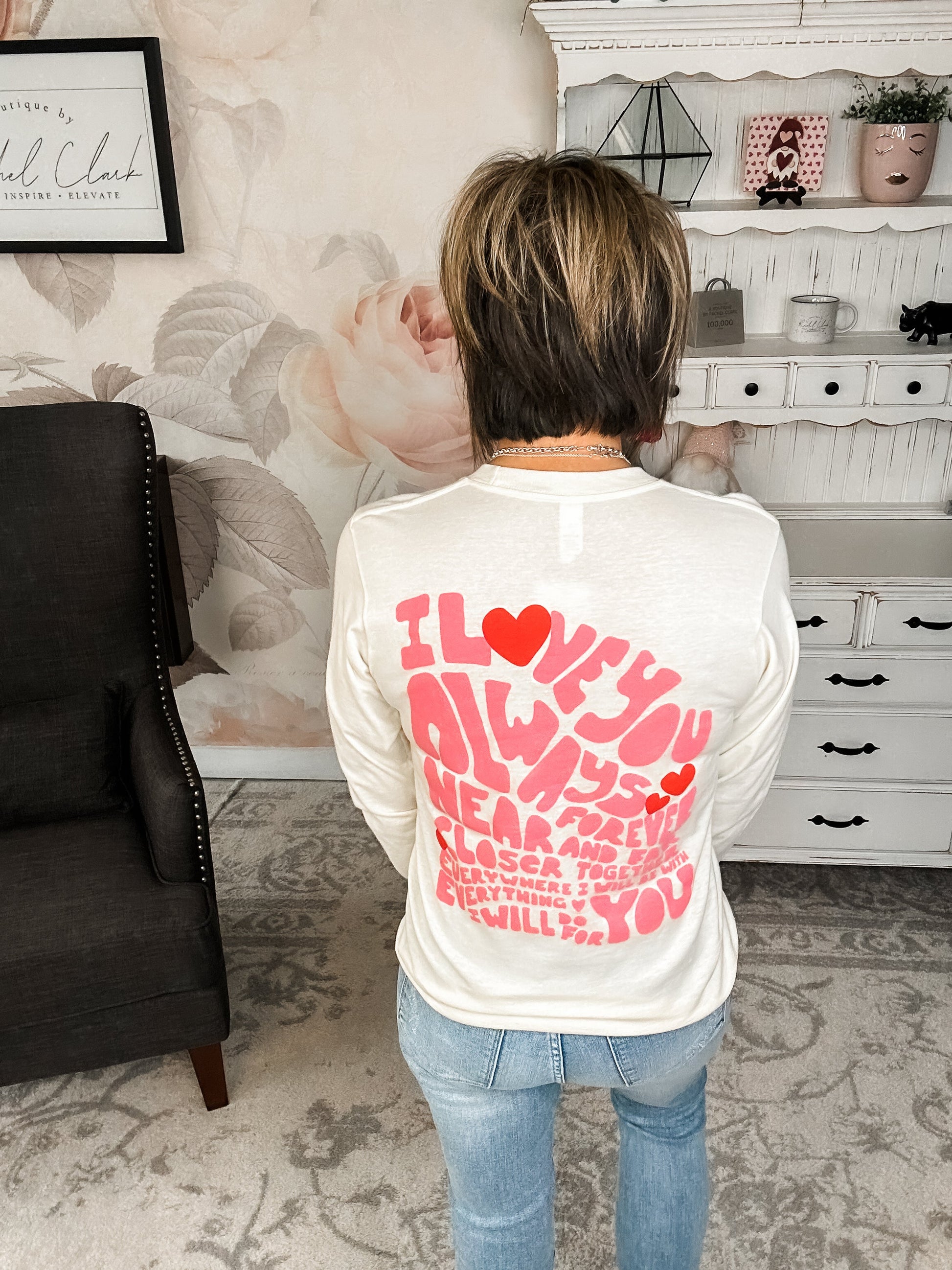Love You Always Long Sleeve Graphic Tee