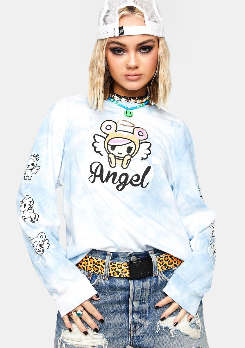 Angelic Donutella Long Sleeve Tee