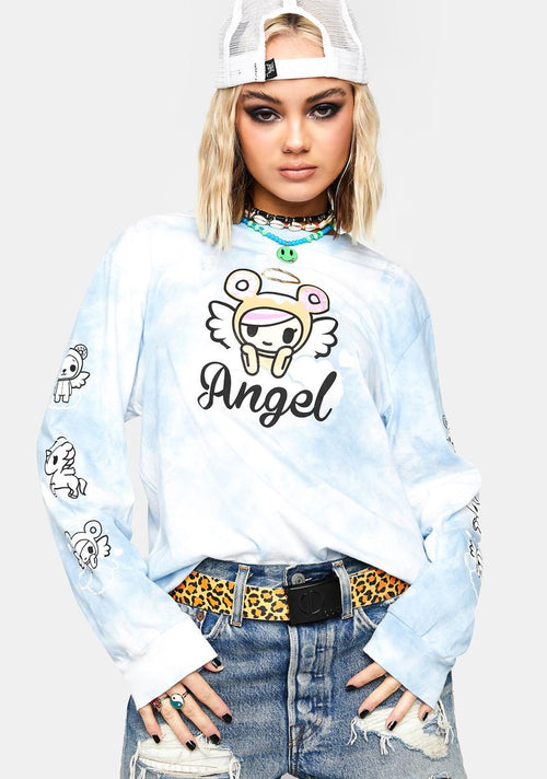 Angelic Donutella Long Sleeve Tee