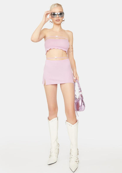 Amethyst It Girl Skirt Set