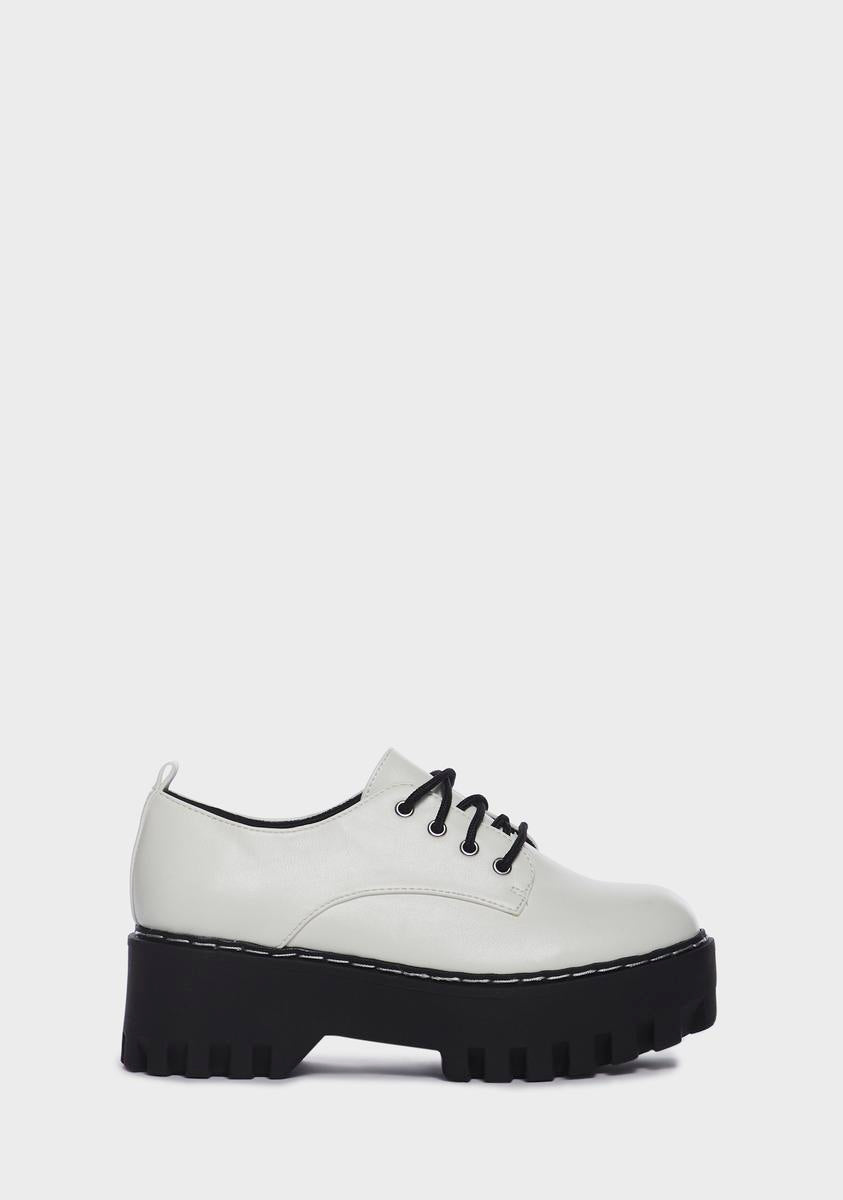 Angel Trading Places Platform Oxfords