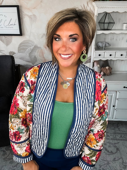 Make A Statement Quilted Jacket