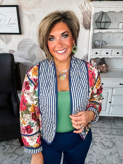Make A Statement Quilted Jacket