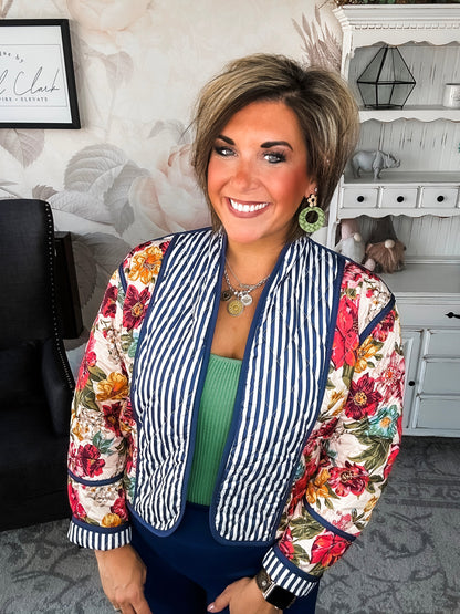 Make A Statement Quilted Jacket