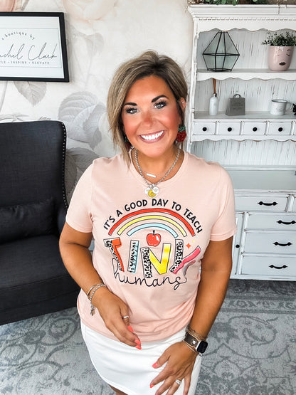 It's A Good Day To Teach Tiny Humans Graphic Tee
