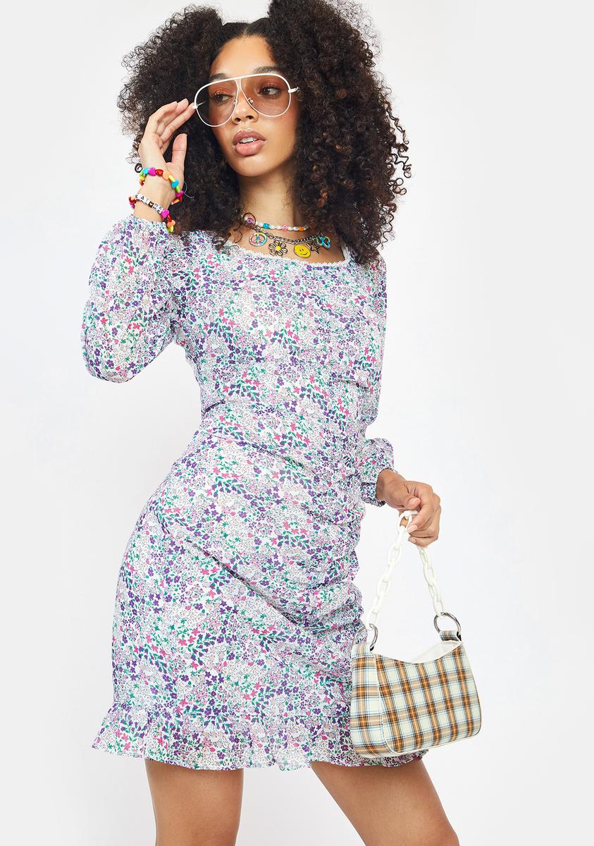 Angel Undeniably Me Floral Mini Dress