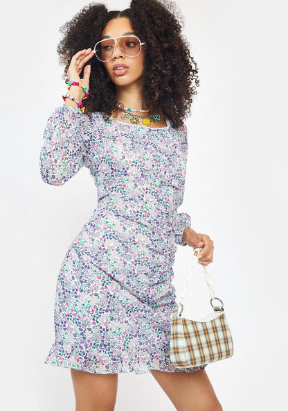 Angel Undeniably Me Floral Mini Dress