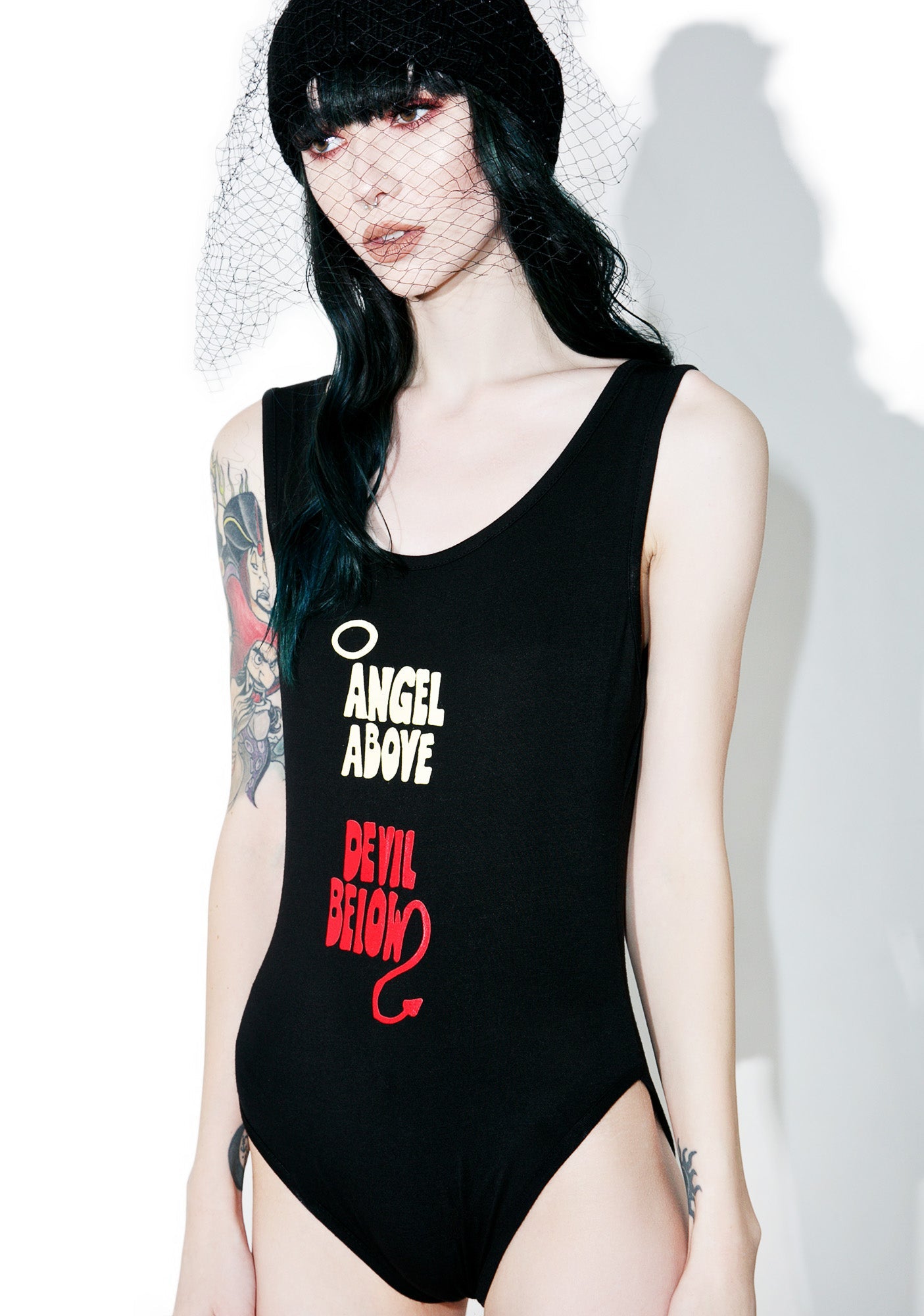 Angel Above Devil Below Bodysuit
