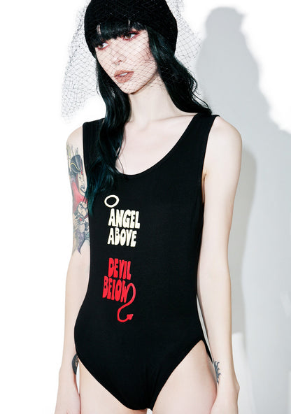 Angel Above Devil Below Bodysuit