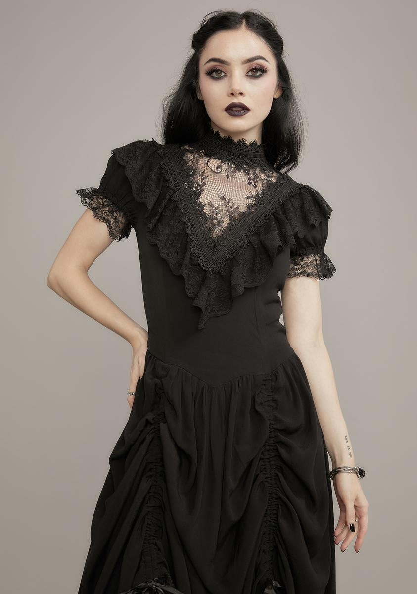 Among The Fallen Maxi Dress