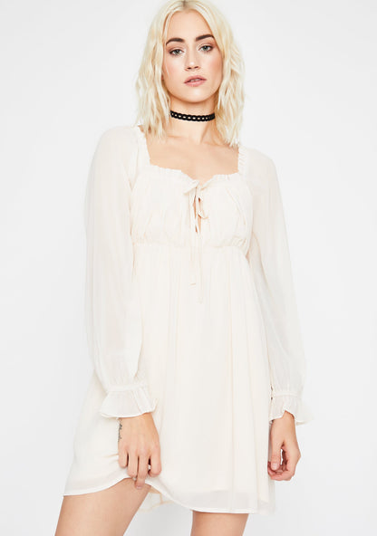 Angel Embrace Me Mini Dress