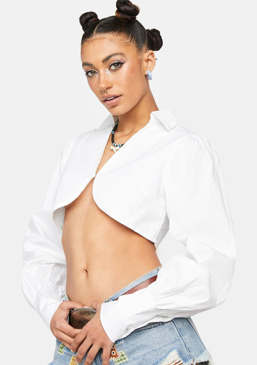 Angel Not So Pure Crop Top