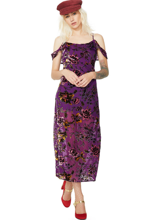 Amaryllis Cold Shoulder Dress