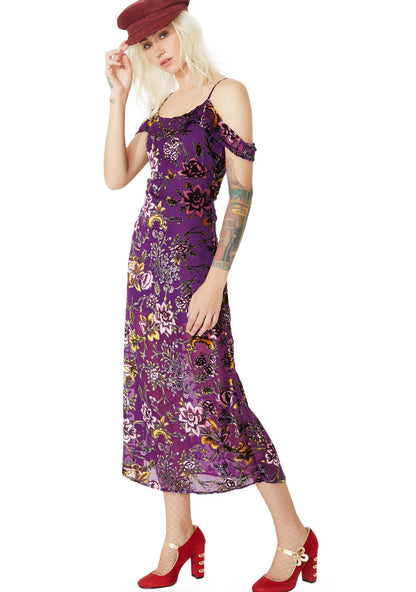 Amaryllis Cold Shoulder Dress