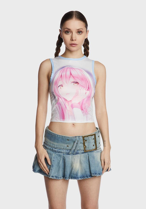 Anime Girl Tank Top