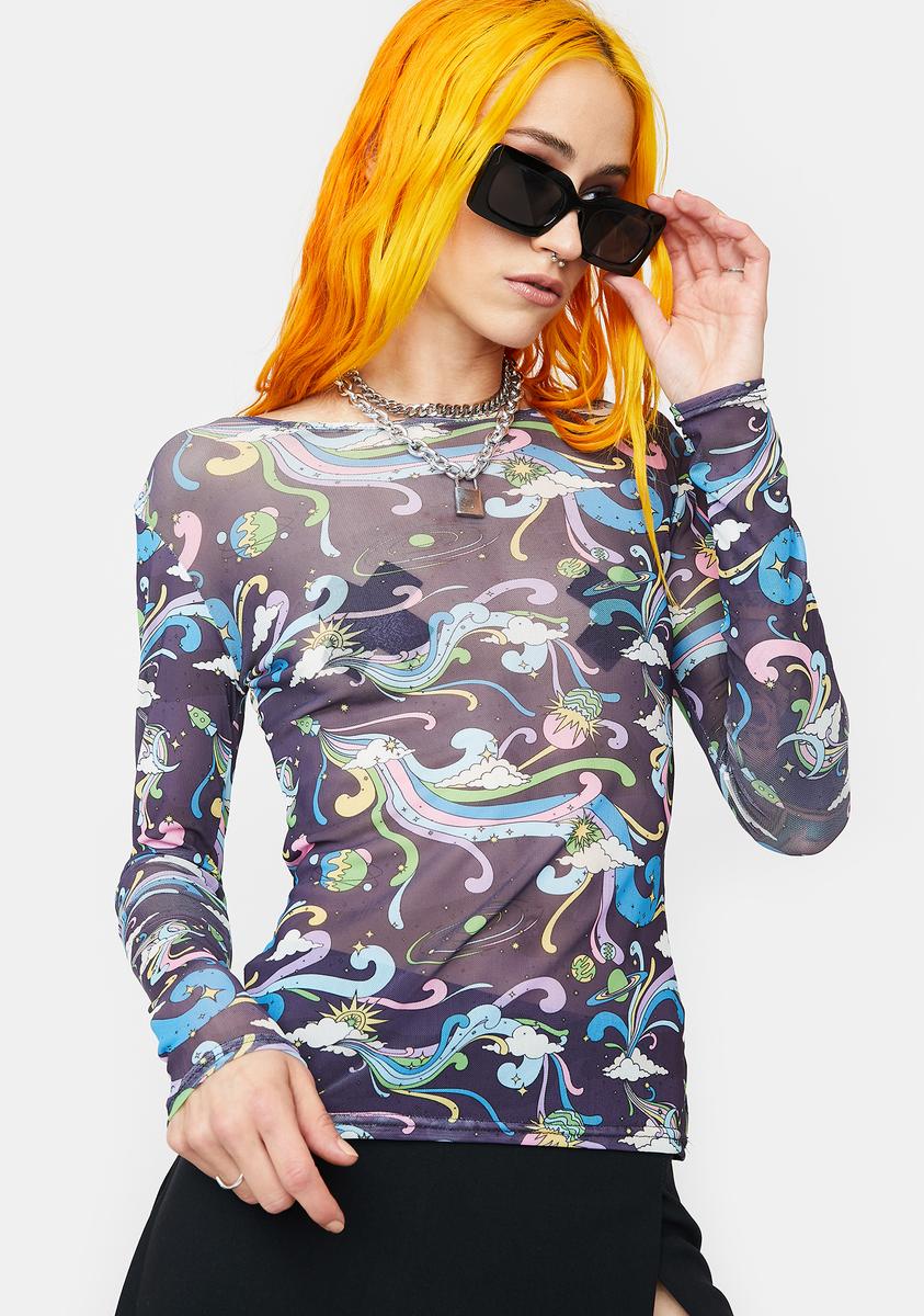 Amelia Mesh Shirt