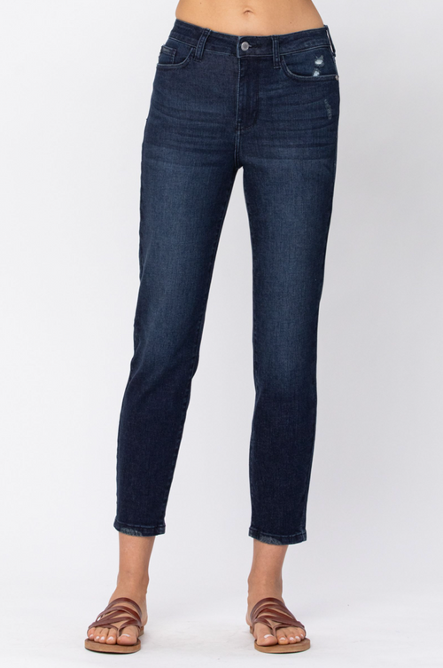Judy Blue Cool Denim Boyfriend Jeans