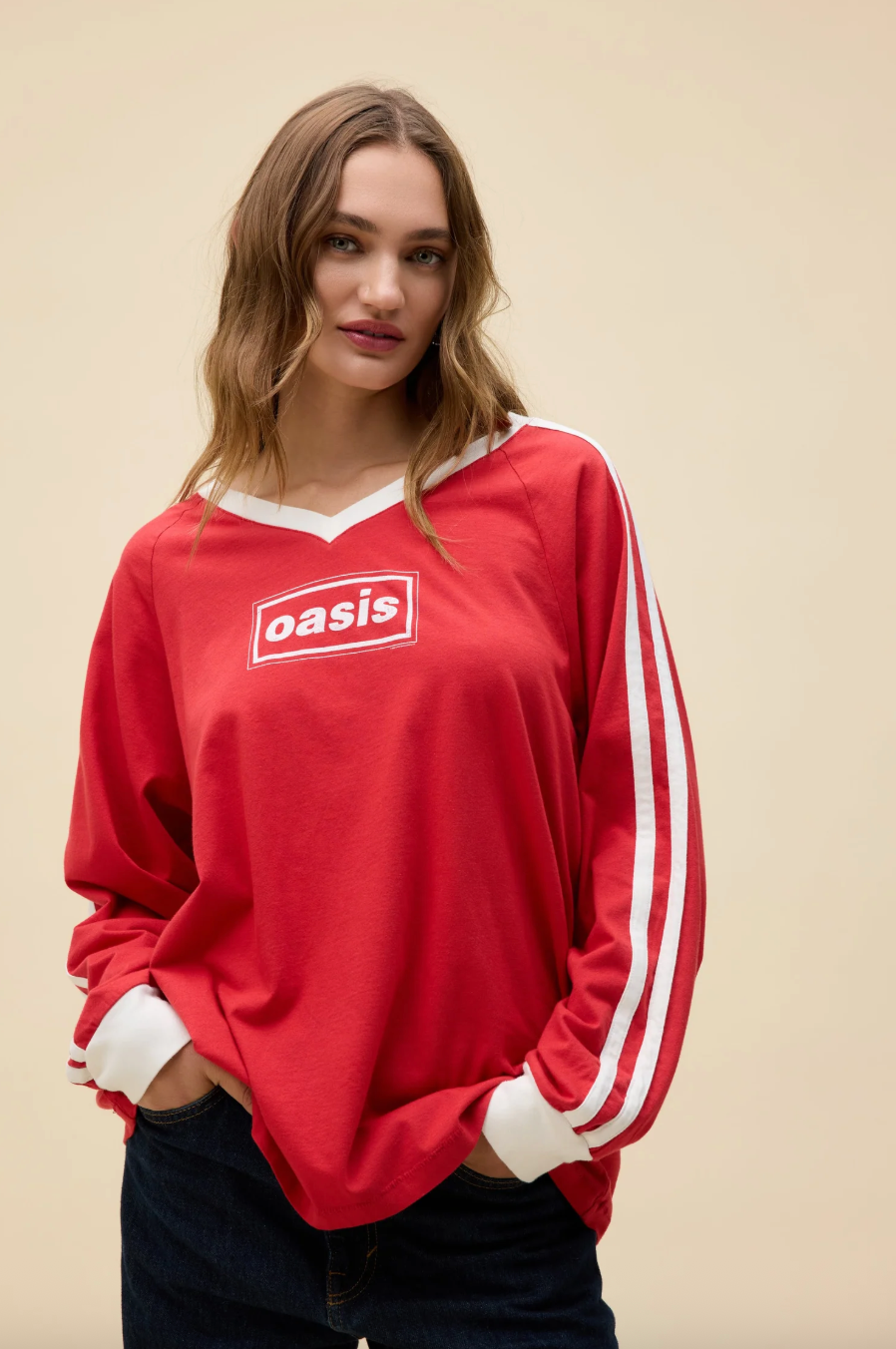 oasis box logo club long sleeve