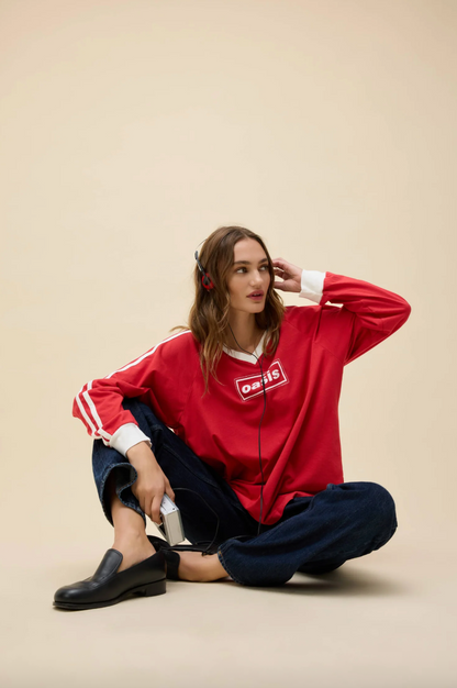 oasis box logo club long sleeve