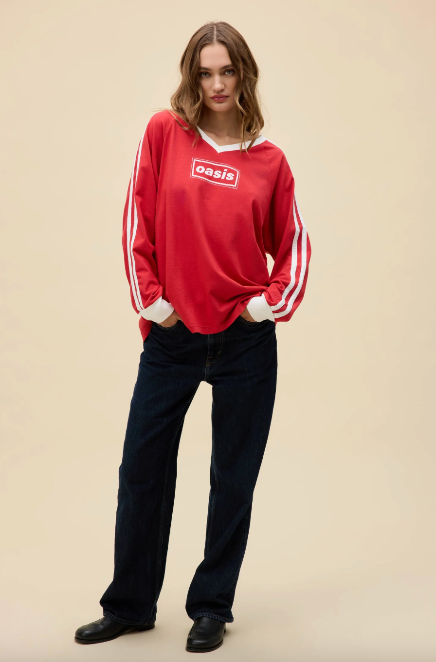 oasis box logo club long sleeve