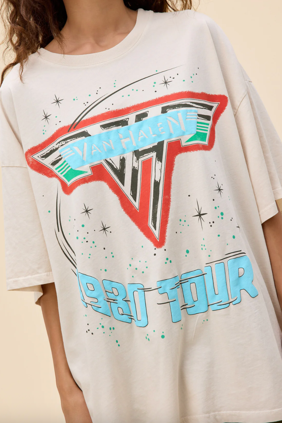 van halen 1980 tour tee