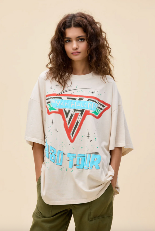 van halen 1980 tour tee