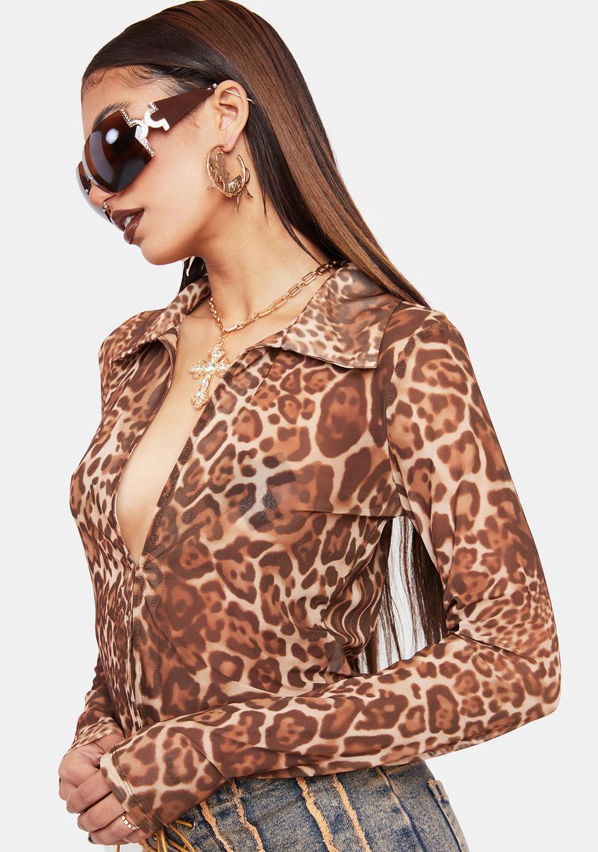 Anything For Love Leopard Top