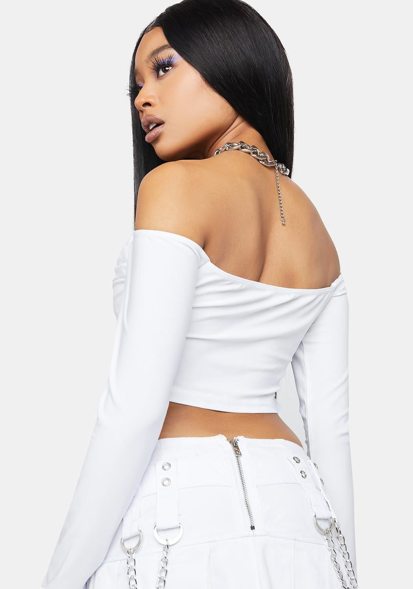 Angel Protect My Soul Crop Top