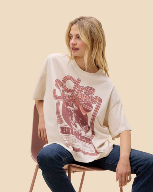 chris stapelton higher tour os tee