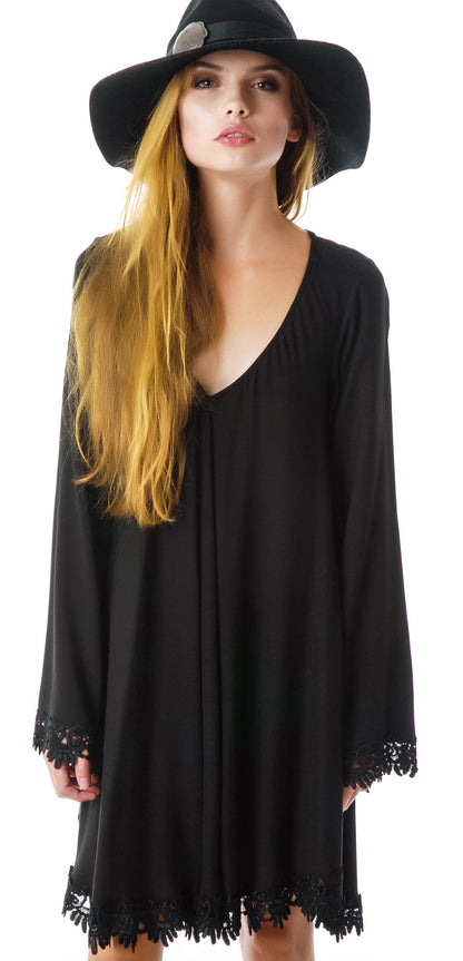 Angelic Dress - Black