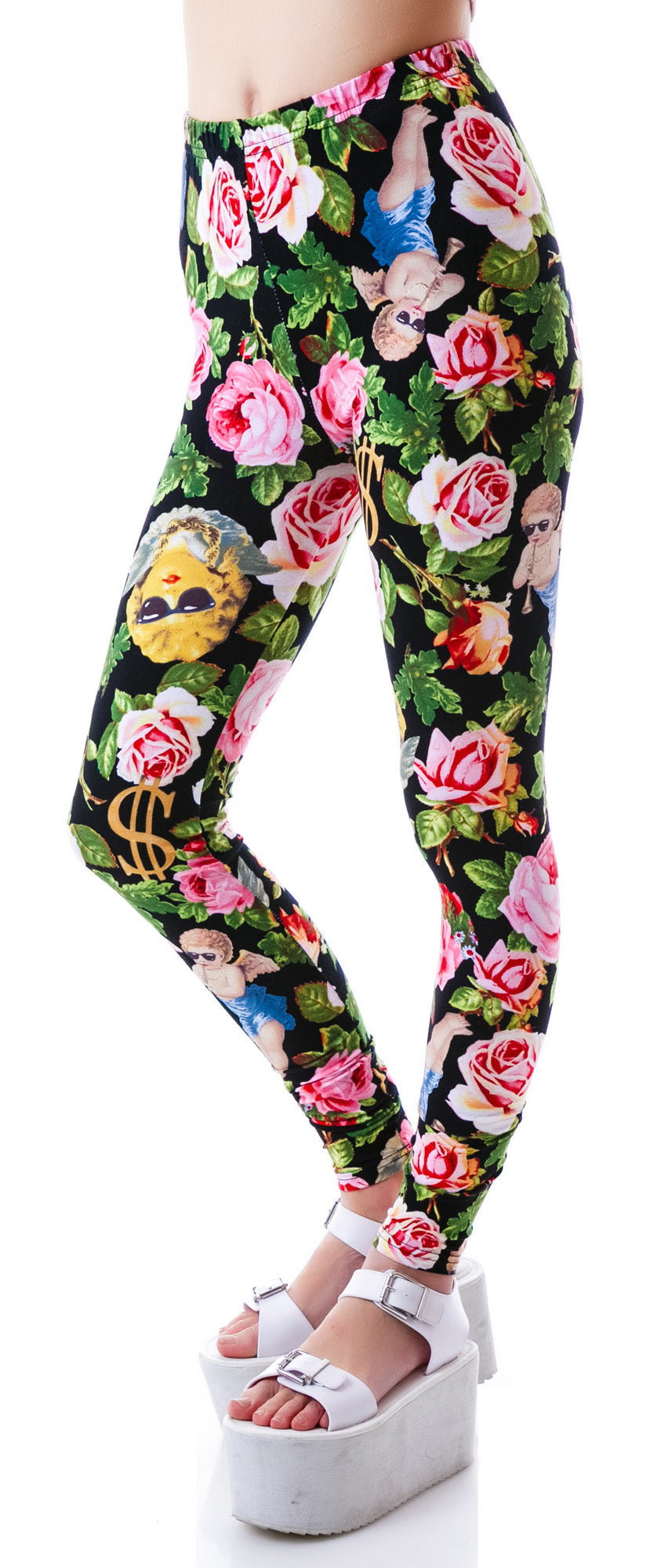 Angelic Rich Floral Leggings