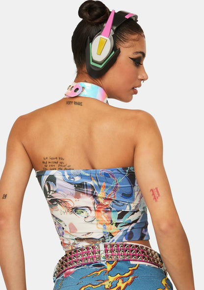 Anime Print Bandeau